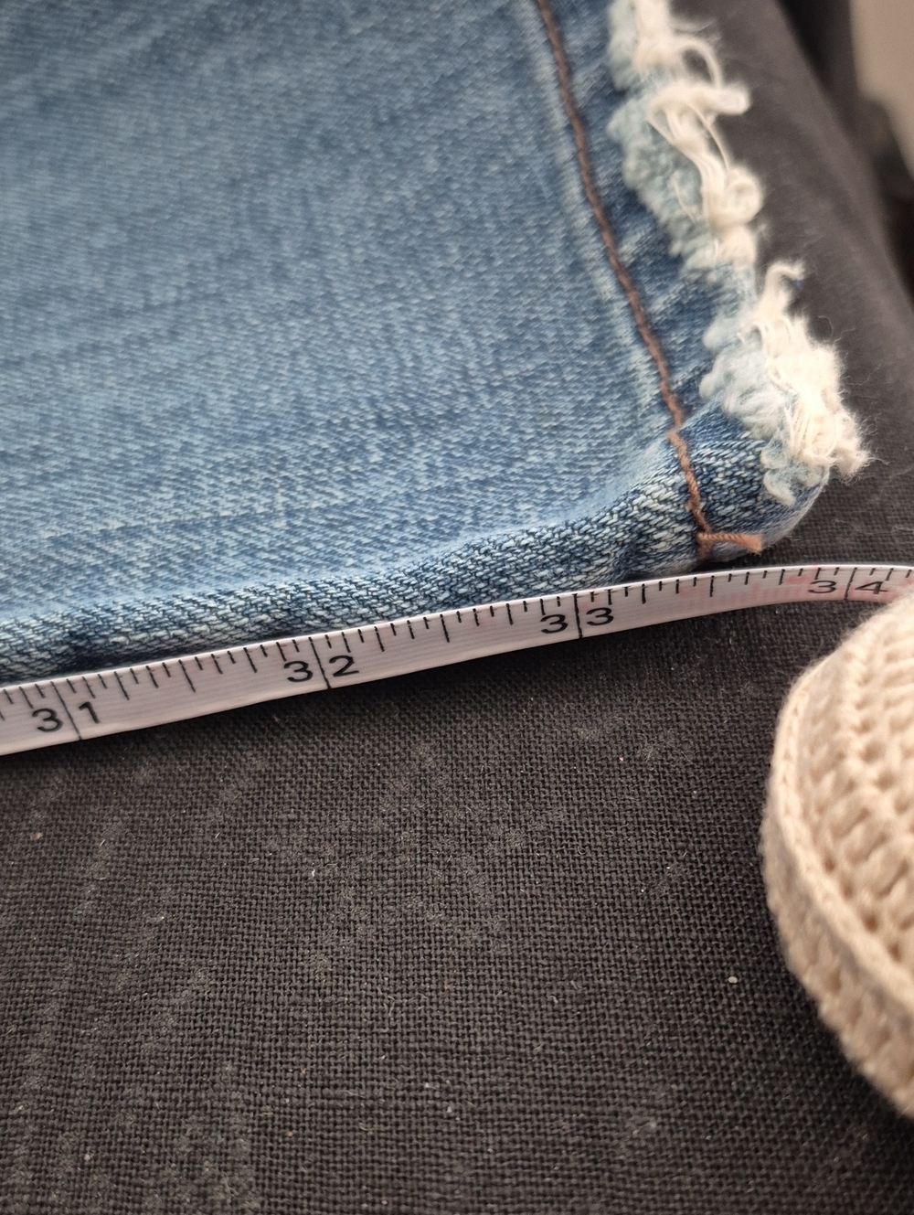 Vintage Y2k 90s Womens Abercrombie And Fitch Denim Jeans Madison Distressed 12L - Picture 11 of 11